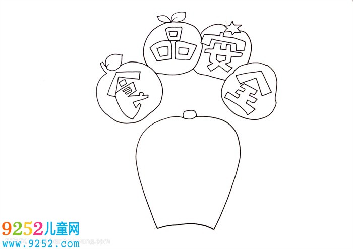 食品安全<a href=http://www.inspiredelm.com/shouchaobao/ target=_blank class=infotextkey>手抄報(bào)</a>怎么畫(huà)，食品安全<a href=http://www.inspiredelm.com/shouchaobao/ target=_blank class=infotextkey>手抄報(bào)</a>簡(jiǎn)單又漂亮