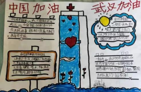 英雄城市武漢加油小學(xué)生<a href=http://www.inspiredelm.com/shouchaobao/ target=_blank class=infotextkey>手抄報(bào)</a>精美