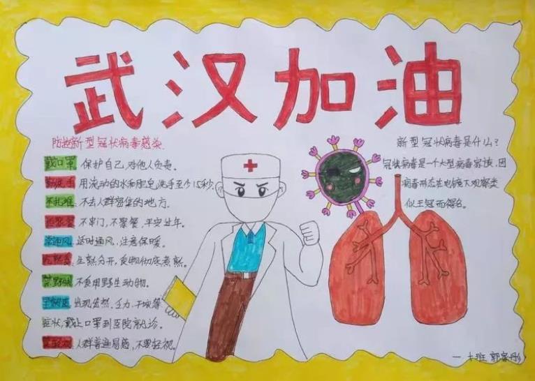 武漢加油抗擊疫情小學(xué)生<a href=http://www.inspiredelm.com/shouchaobao/ target=_blank class=infotextkey>手抄報(bào)</a>