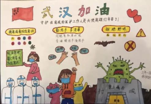 提高病毒防范意識小學(xué)生手抄報