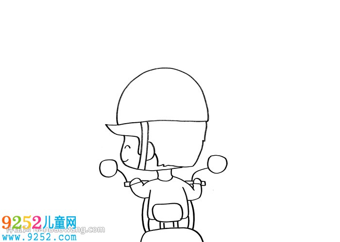 騎車戴頭盔<a href=http://www.inspiredelm.com/shouchaobao/ target=_blank class=infotextkey>手抄報(bào)</a>
