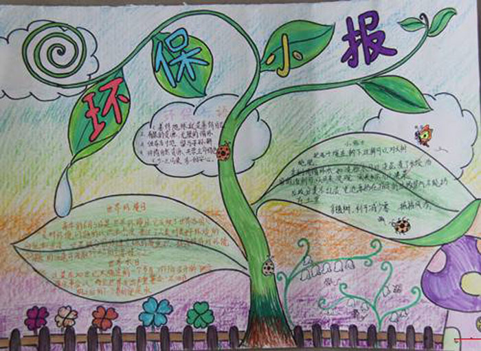 環(huán)保手抄報(bào)圖片大全，環(huán)保小報(bào)