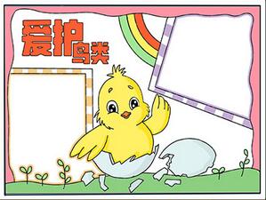 愛(ài)護(hù)鳥(niǎo)類(lèi)手抄報(bào)怎么畫(huà)？
