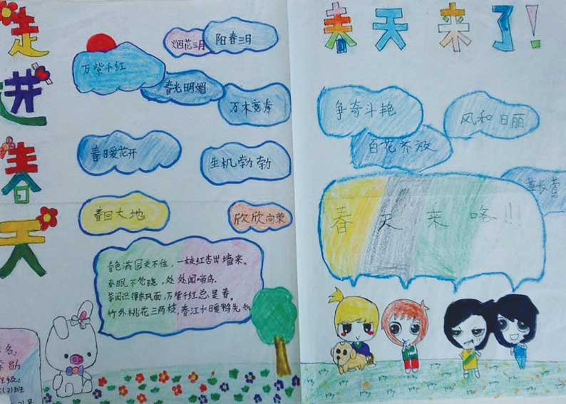 關(guān)于走進(jìn)春天<a href=http://www.inspiredelm.com/shouchaobao/ target=_blank class=infotextkey>手抄報</a>