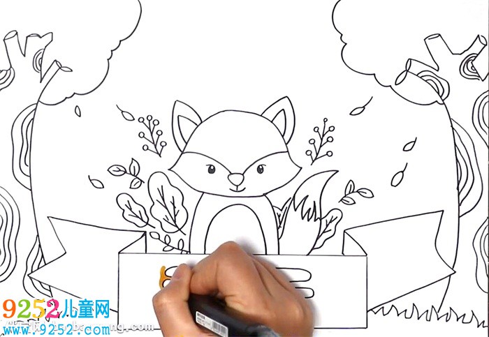 秋天<a href=http://www.inspiredelm.com/shouchaobao/ target=_blank class=infotextkey>手抄報</a>怎么畫