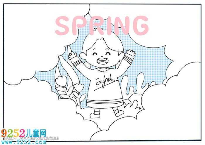 英語(yǔ)春天<a href=http://www.inspiredelm.com/shouchaobao/ target=_blank class=infotextkey>手抄報(bào)</a>