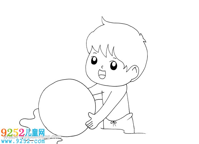 夏天<a href=http://www.inspiredelm.com/shouchaobao/ target=_blank class=infotextkey>手抄報</a>簡單又漂亮