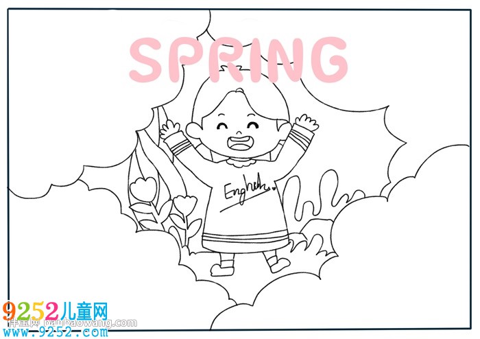 英語(yǔ)春天<a href=http://www.inspiredelm.com/shouchaobao/ target=_blank class=infotextkey>手抄報(bào)</a>