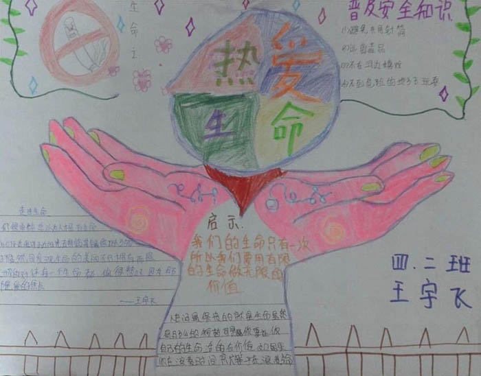 珍惜生命手抄報(bào)大全，普及安全知識(shí)