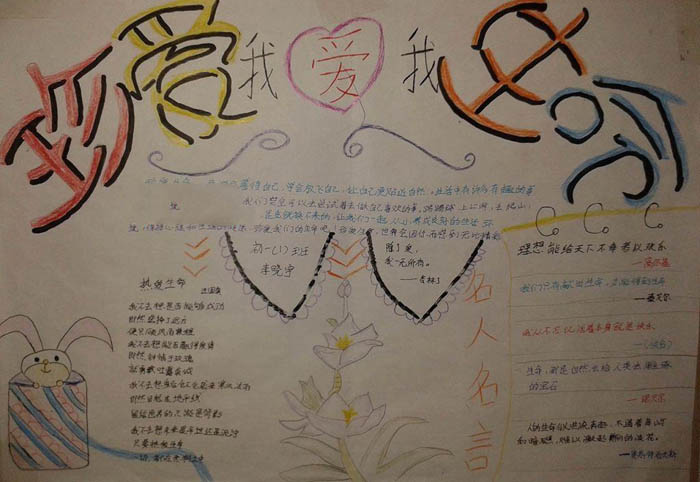 珍惜生命手抄報(bào)大全，我愛我的生命
