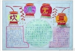 關(guān)于元旦手抄報