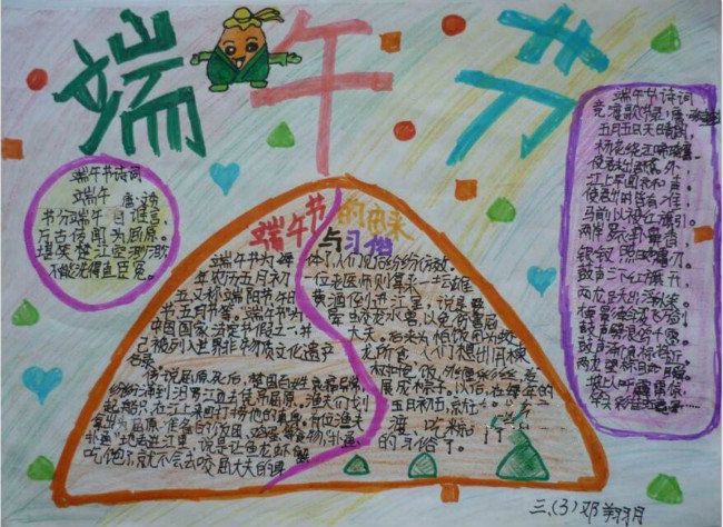 小學(xué)三年級(jí)手抄報(bào)