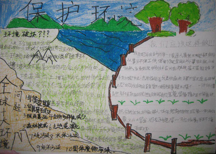 2018年世界環(huán)境日<a href=http://www.inspiredelm.com/shouchaobao/ target=_blank class=infotextkey>手抄報(bào)</a>，保護(hù)環(huán)境