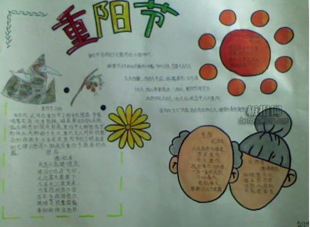 九九重陽節(jié)<a href=http://www.inspiredelm.com/shouchaobao/ target=_blank class=infotextkey>手抄報</a>