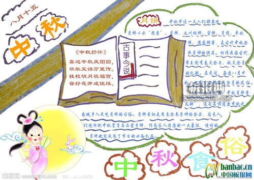題目 話說中秋