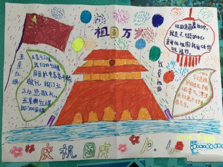 關(guān)于慶國(guó)慶節(jié)的手抄報(bào)，祖國(guó)萬(wàn)萬(wàn)歲