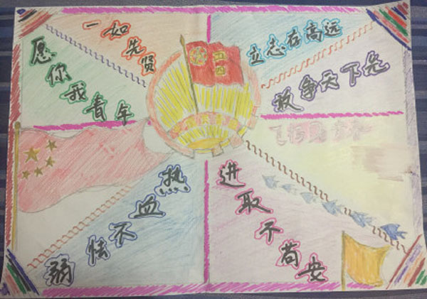 2020年五四青年節(jié)手抄報(bào)圖片，愿你我青年一如先賢