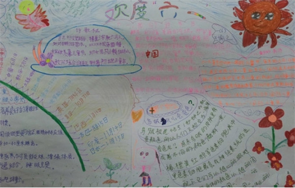 六一兒童節(jié)手抄報(bào)，關(guān)于兒童節(jié)暢想美好的手抄報(bào)