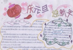 春節(jié)元旦手抄報(bào)