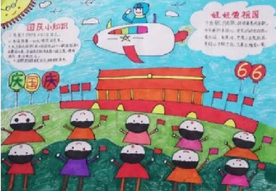 漂亮的國(guó)慶節(jié)手報(bào)，國(guó)慶小知識(shí)我知道