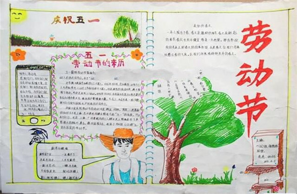 勞動(dòng)節(jié)手抄報(bào)，勞動(dòng)節(jié)的來歷