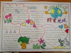 珍愛(ài)地球手抄報(bào)