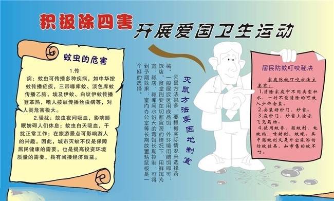 衛(wèi)生日手抄報(bào)，衛(wèi)生小報(bào)