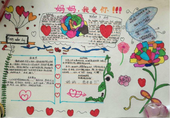 母親節(jié)寄語2019母親節(jié)手抄報