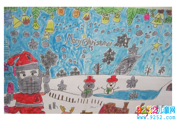 2017年圣誕節(jié)英語(yǔ)<a href=http://www.inspiredelm.com/shouchaobao/ target=_blank class=infotextkey>手抄報(bào)</a>圖片大全，圣誕快樂(lè)(6張）