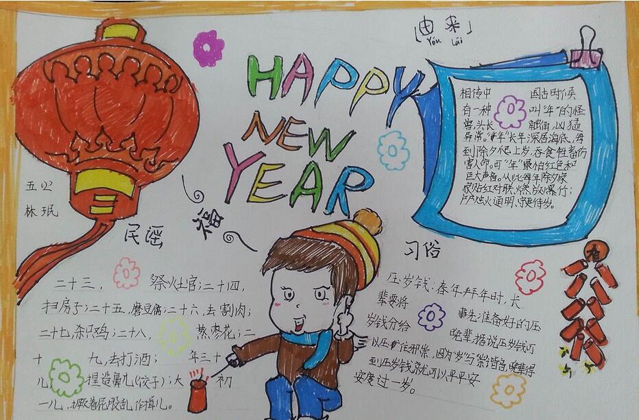 小學(xué)春節(jié)<a href=http://www.inspiredelm.com/shouchaobao/ target=_blank class=infotextkey>手抄報(bào)</a>