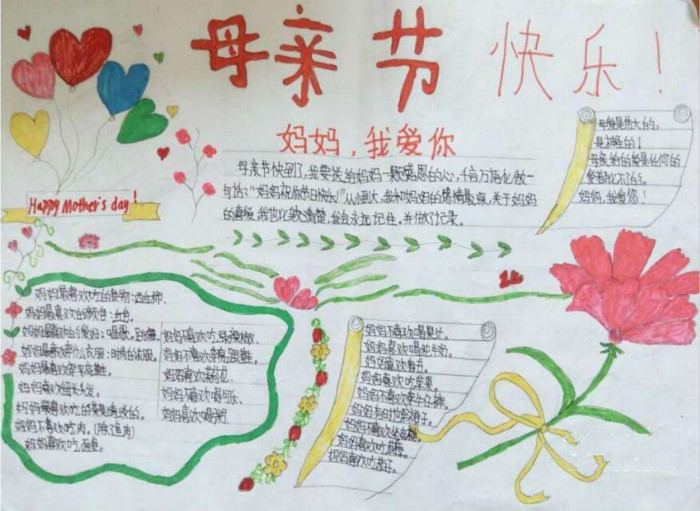 母親節(jié)快樂2019母親節(jié)<a href=http://www.inspiredelm.com/shouchaobao/ target=_blank class=infotextkey>手抄報(bào)</a>