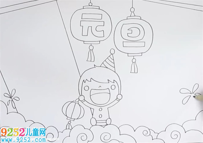 小學(xué)生元旦<a href=http://www.inspiredelm.com/shouchaobao/ target=_blank class=infotextkey>手抄報(bào)</a>怎么畫