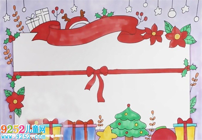 圣誕節(jié)英語<a href=http://www.inspiredelm.com/shouchaobao/ target=_blank class=infotextkey>手抄報(bào)</a>怎么畫