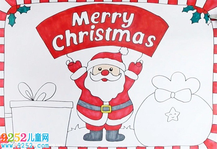 圣誕節(jié)英文<a href=http://www.inspiredelm.com/shouchaobao/ target=_blank class=infotextkey>手抄報</a>怎么畫