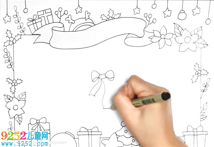 圣誕節(jié)英語<a href=http://www.inspiredelm.com/shouchaobao/ target=_blank class=infotextkey>手抄報(bào)</a>怎么畫