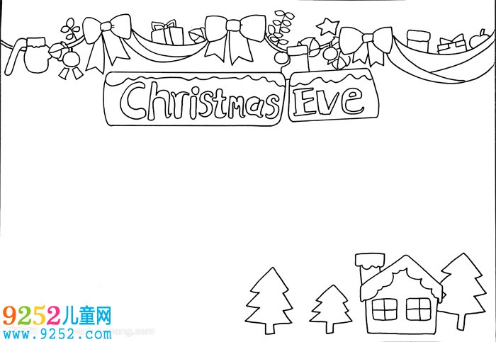 平安夜英語<a href=http://www.inspiredelm.com/shouchaobao/ target=_blank class=infotextkey>手抄報(bào)</a>怎么畫，平安夜<a href=http://www.inspiredelm.com/shouchaobao/ target=_blank class=infotextkey>手抄報(bào)</a>英文