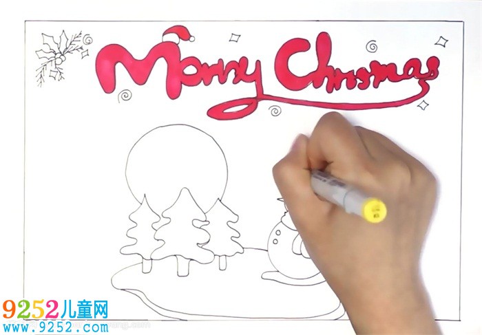 平安夜英語(yǔ)<a href=http://www.inspiredelm.com/shouchaobao/ target=_blank class=infotextkey>手抄報(bào)</a>怎么畫(huà)