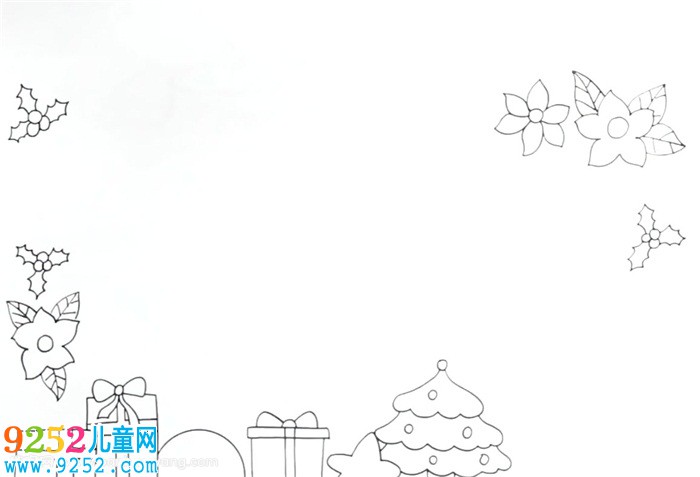 圣誕節(jié)英語<a href=http://www.inspiredelm.com/shouchaobao/ target=_blank class=infotextkey>手抄報(bào)</a>怎么畫