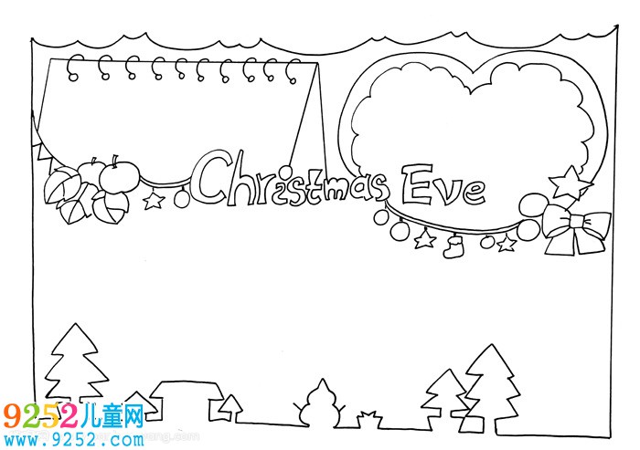 平安夜英語<a href=http://www.inspiredelm.com/shouchaobao/ target=_blank class=infotextkey>手抄報</a>，關(guān)于平安夜的英文<a href=http://www.inspiredelm.com/shouchaobao/ target=_blank class=infotextkey>手抄報</a>