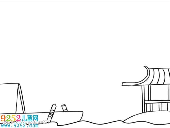 簡(jiǎn)單的清明節(jié)<a href=http://www.inspiredelm.com/shouchaobao/ target=_blank class=infotextkey>手抄報(bào)</a>版面設(shè)計(jì)圖