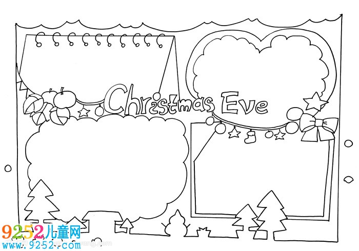 平安夜英語<a href=http://www.inspiredelm.com/shouchaobao/ target=_blank class=infotextkey>手抄報</a>，關(guān)于平安夜的英文<a href=http://www.inspiredelm.com/shouchaobao/ target=_blank class=infotextkey>手抄報</a>