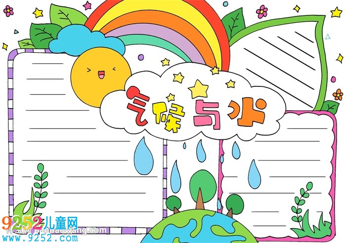 氣候與水<a href=http://www.inspiredelm.com/shouchaobao/ target=_blank class=infotextkey>手抄報</a>