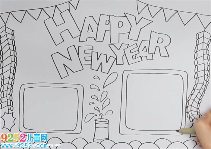春節(jié)英語<a href=http://www.inspiredelm.com/shouchaobao/ target=_blank class=infotextkey>手抄報</a>怎么畫