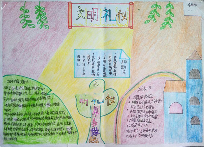 文明禮儀從我做起