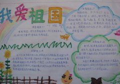 愛國手抄報，我愛祖國