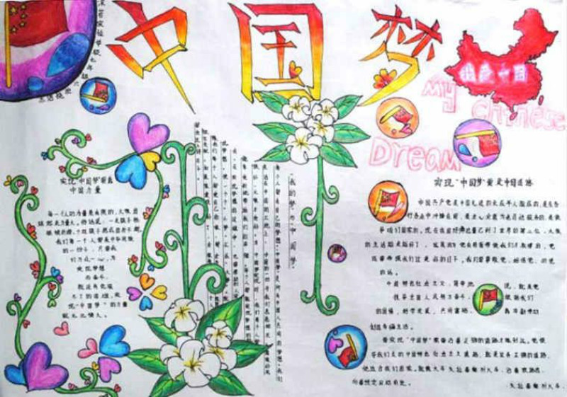 我的中國(guó)夢(mèng)手抄報(bào)大全