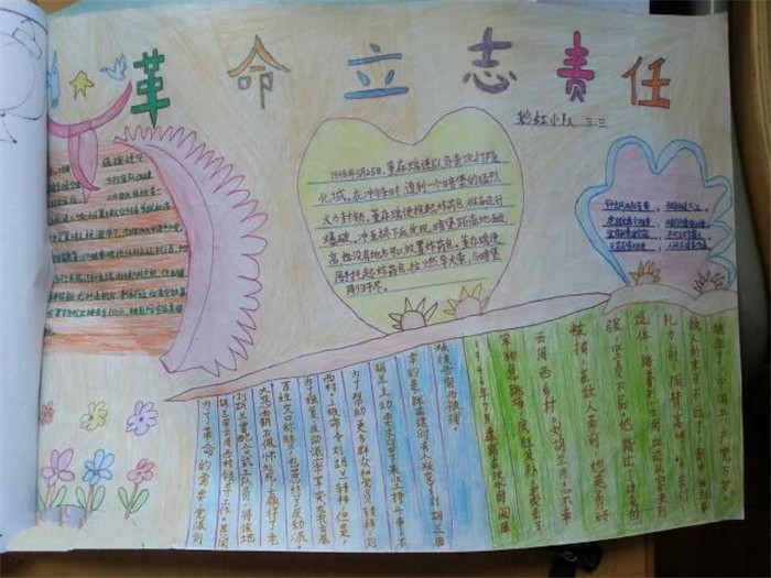 愛國主義手抄報(bào)，保衛(wèi)人民護(hù)祖國