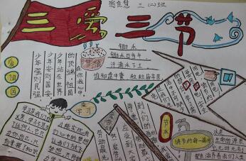 三愛三節(jié)手抄報(bào)簡單又漂亮，爭做好學(xué)生