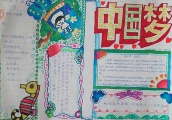 中國夢手抄報，中國的強盛之夢