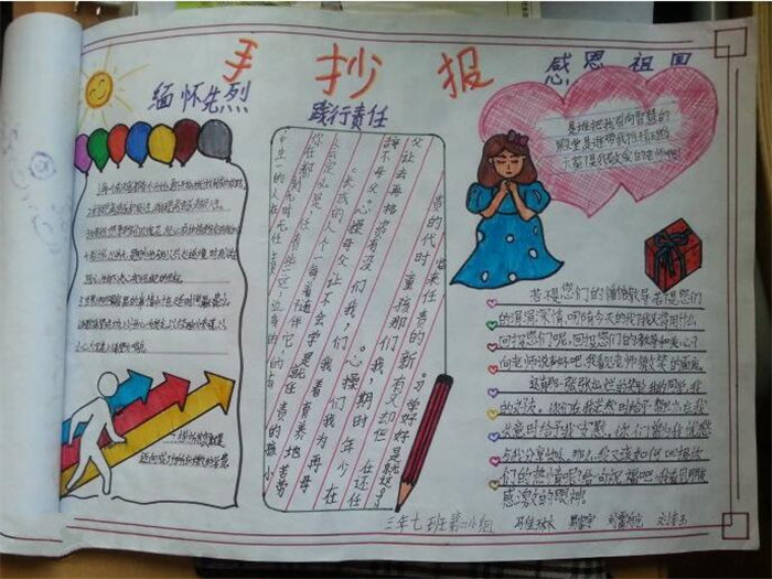 愛國主義手抄報(bào)大全